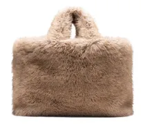 Strukturierter Livi Tote Bag - Nude