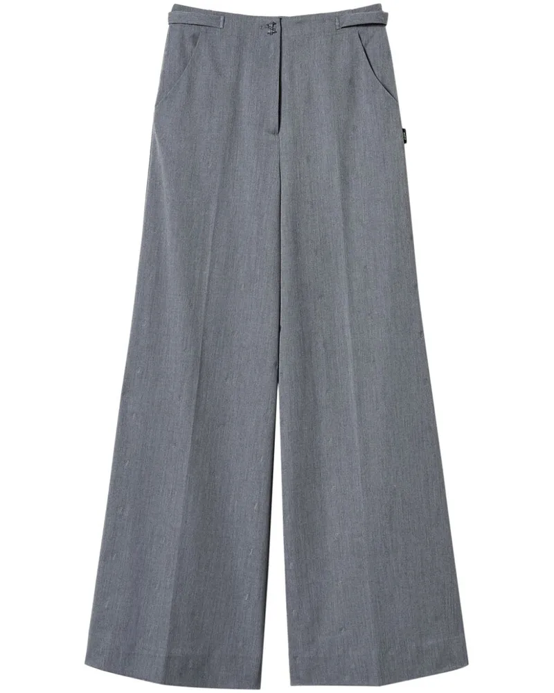 Twin-Set MYFO Palazzohose - Grau Grau