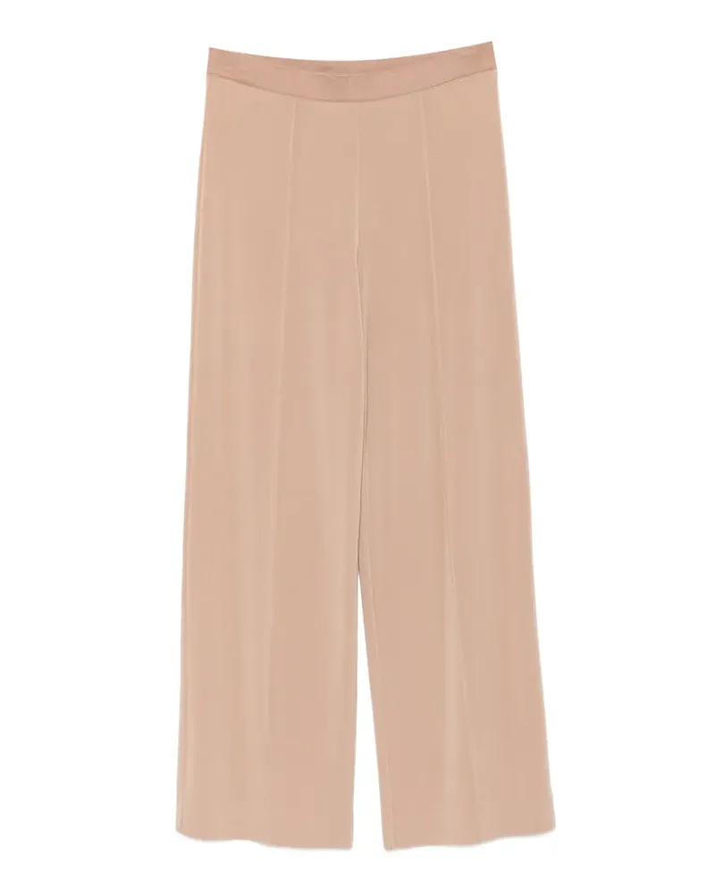 By Malene Birger Miela wide-leg trousers - Nude Nude