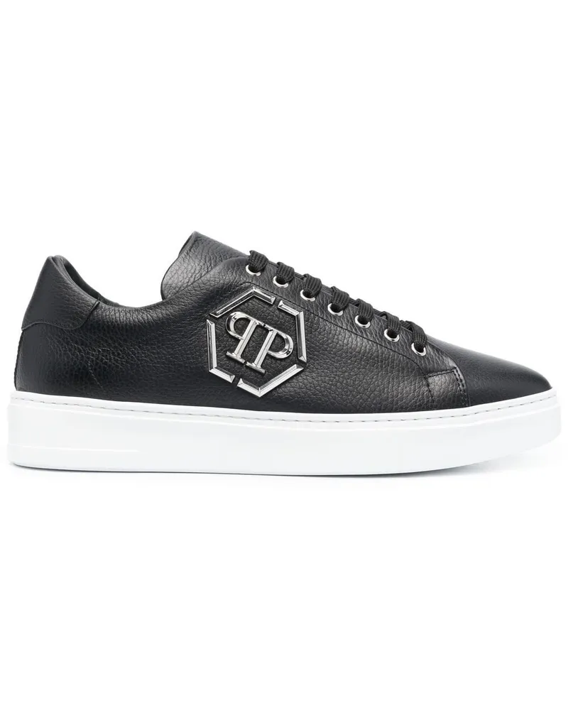 Philipp Plein Hexagon Sneakers Schwarz