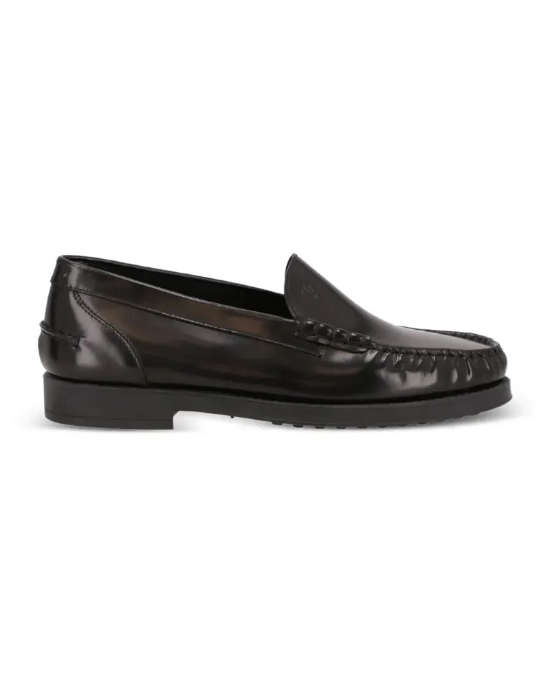 TOD'S apron-toe loafers - Schwarz Schwarz