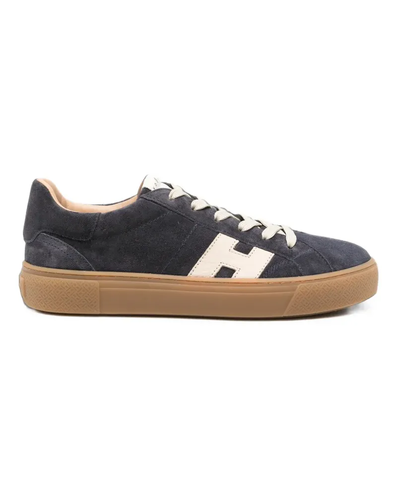 Hogan Sneakers mit Logo-Patch - Blau Blau