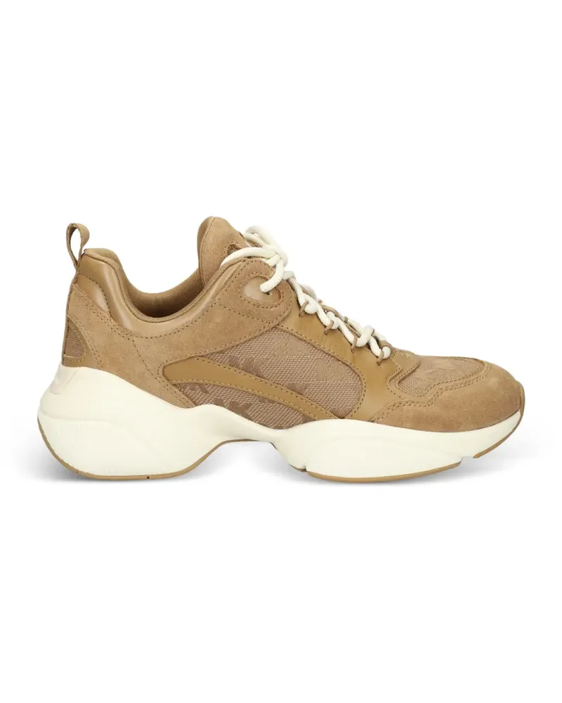 Michael Kors Sneakers mit Kontrasteinsätzen - Braun Braun
