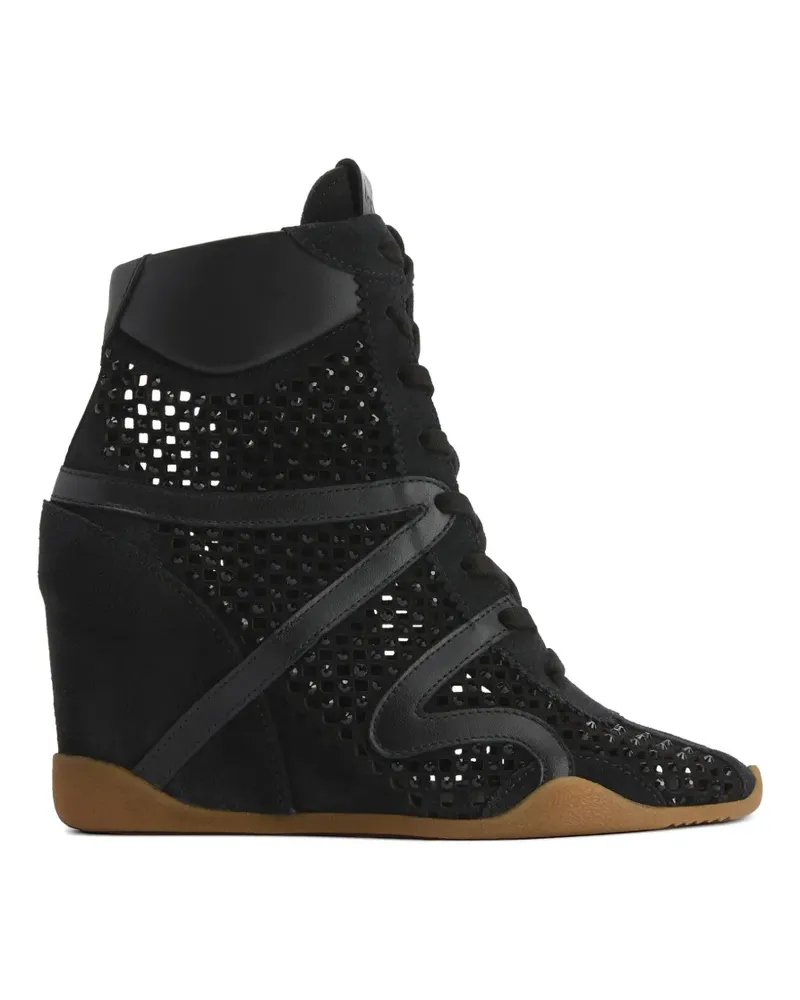 Giuseppe Zanotti Top Wedge-Sneakers - Schwarz Schwarz