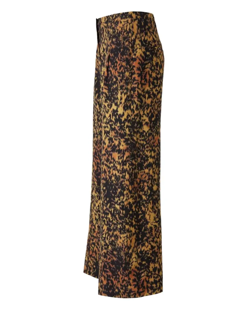 Ulla Johnson Hose mit Leoparden-Print - Braun Braun
