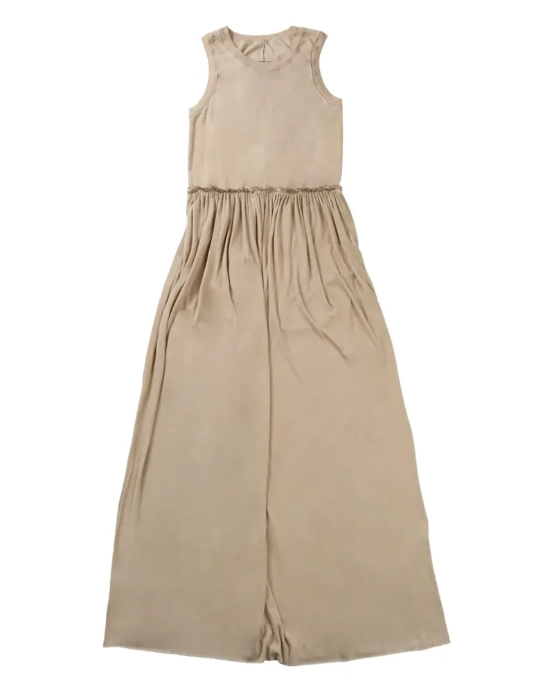 Uma Wang jersey midi dress - Nude Nude