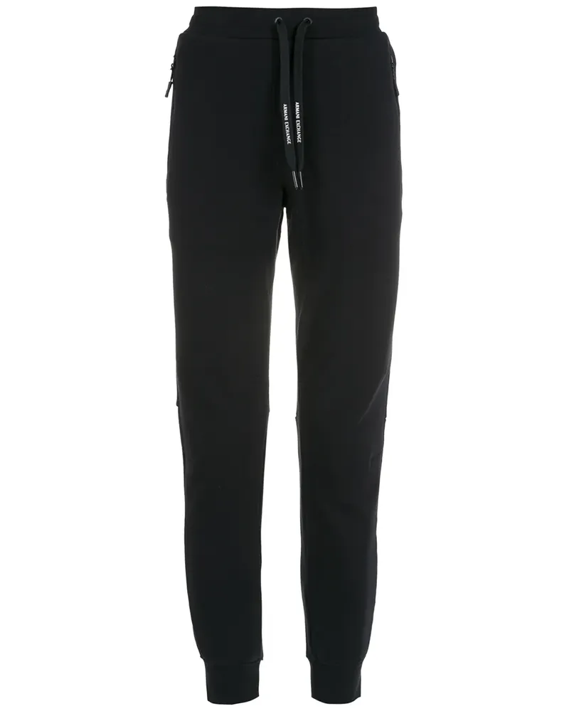 Armani Exchange Jogginghose mit Tapered-Bein - Blau Blau