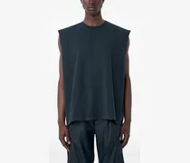 sleeveless crew neck top - Grün