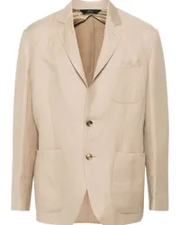 Brioni Einreihiger Blazer Nude