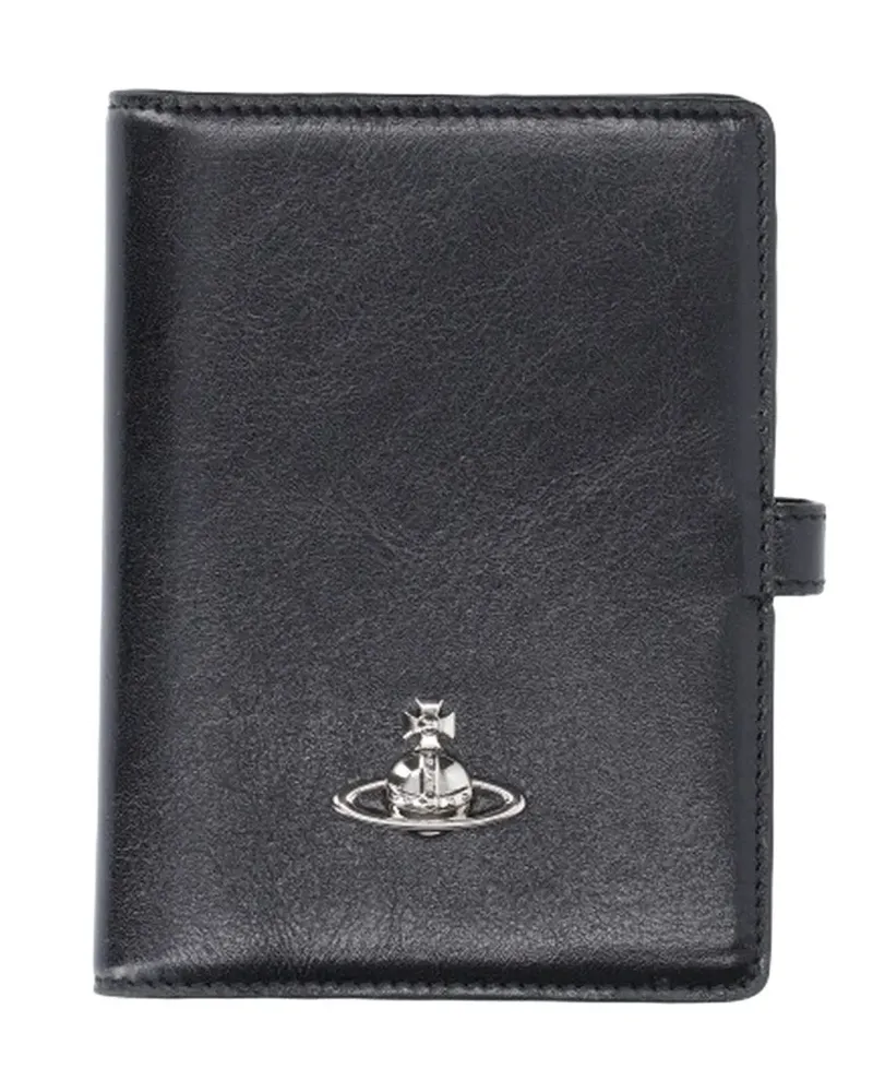 Vivienne Westwood bi-fold wallet - Schwarz Schwarz