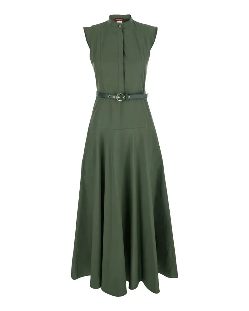 Max Mara cotton poplin dress - Grün Grün