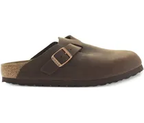 Boston Mules mit Schnalle - Braun