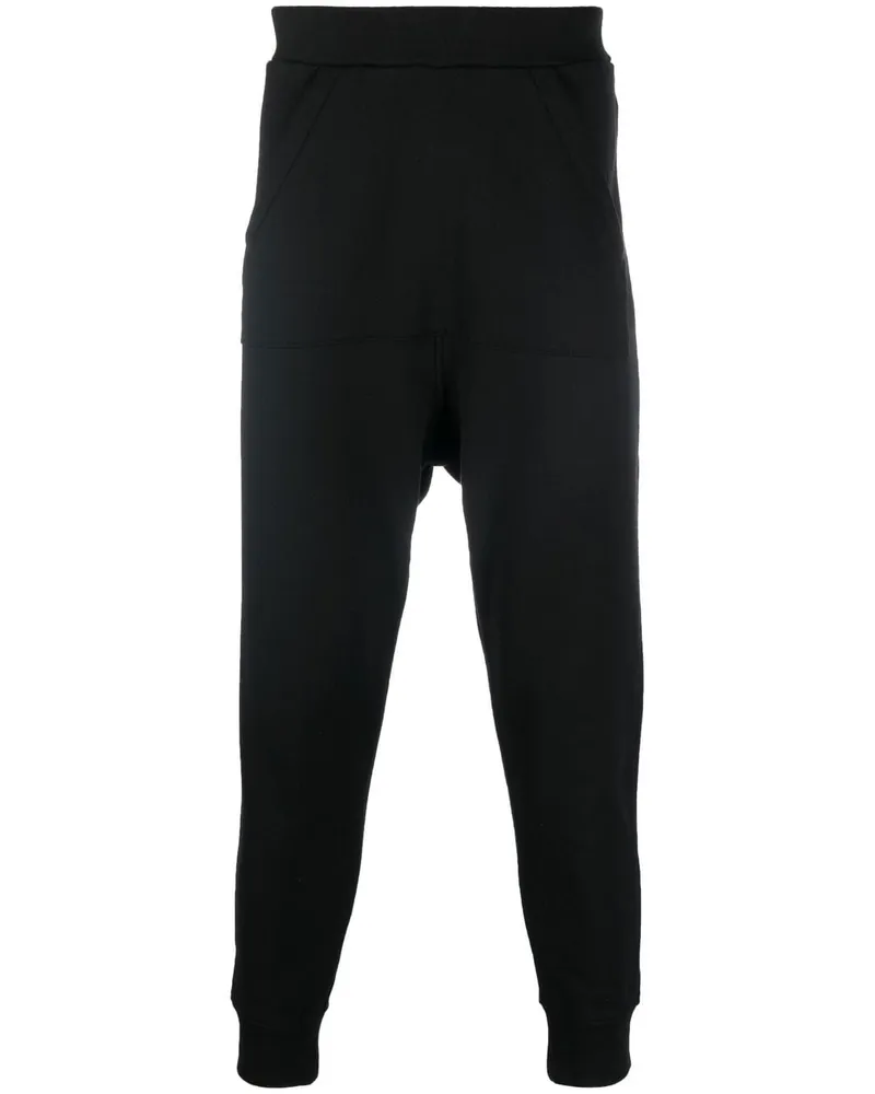 Dsquared2 Jogginghose mit elastischem Bund - Schwarz Schwarz