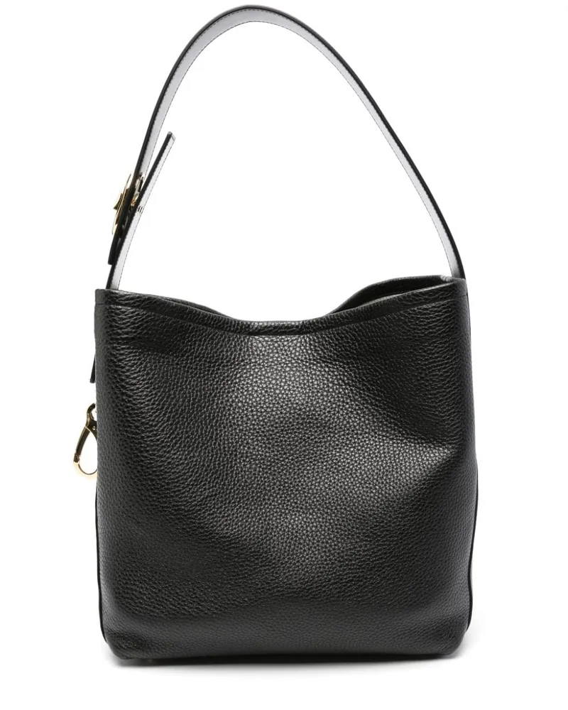 Valentino Garavani VLogo Signature Schultertasche - Schwarz Schwarz