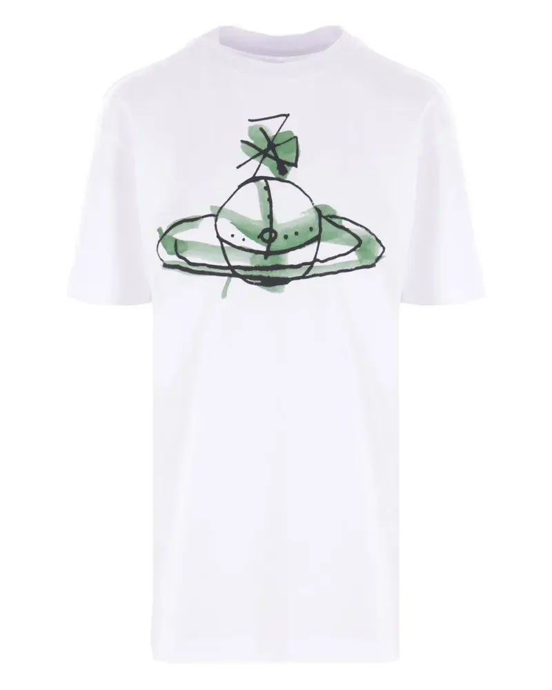Vivienne Westwood Klassisches T-Shirt - Weiß Weiß