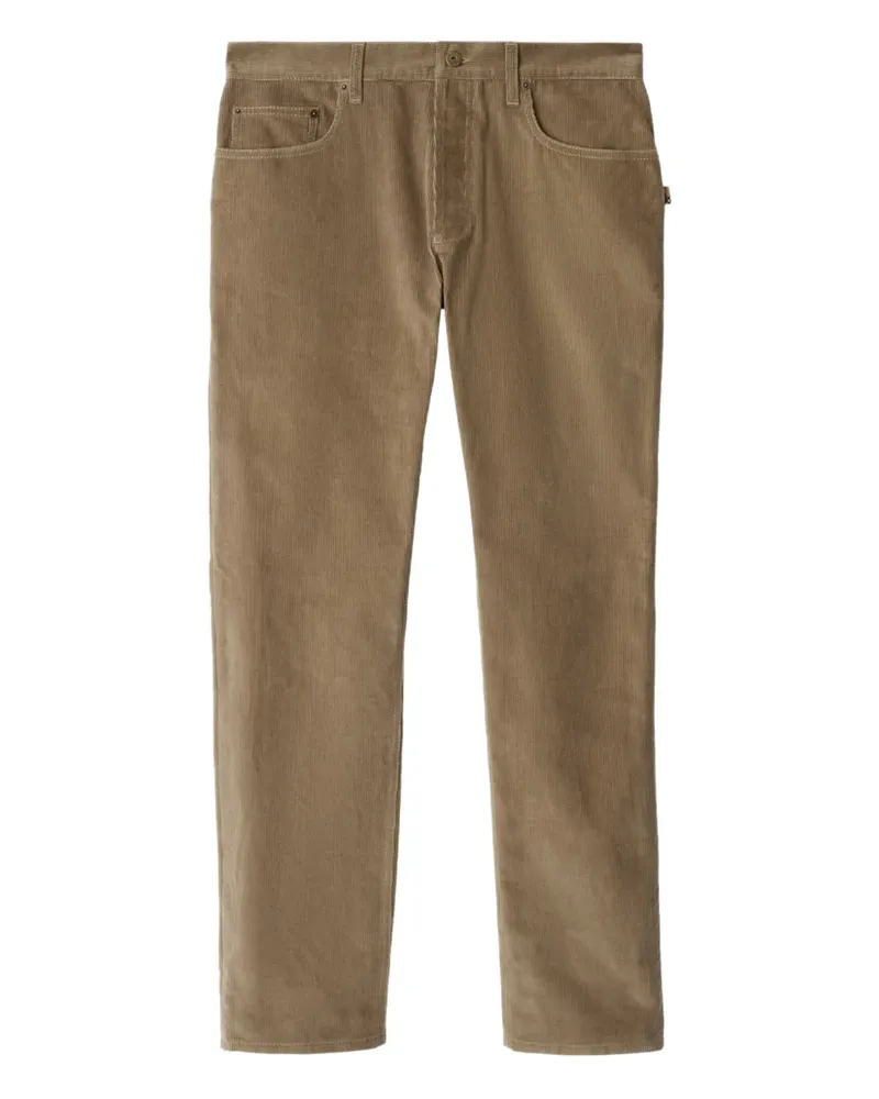 Burberry Hose aus Cord - Braun Braun