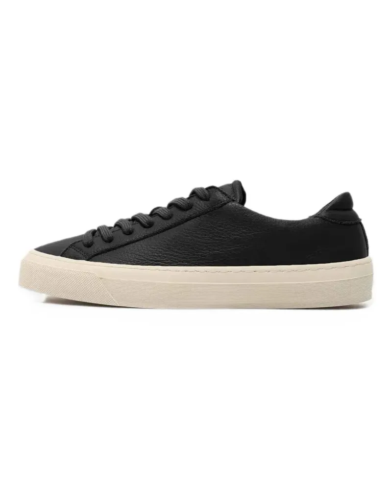 Garment Project Kit leather sneakers - Schwarz Schwarz