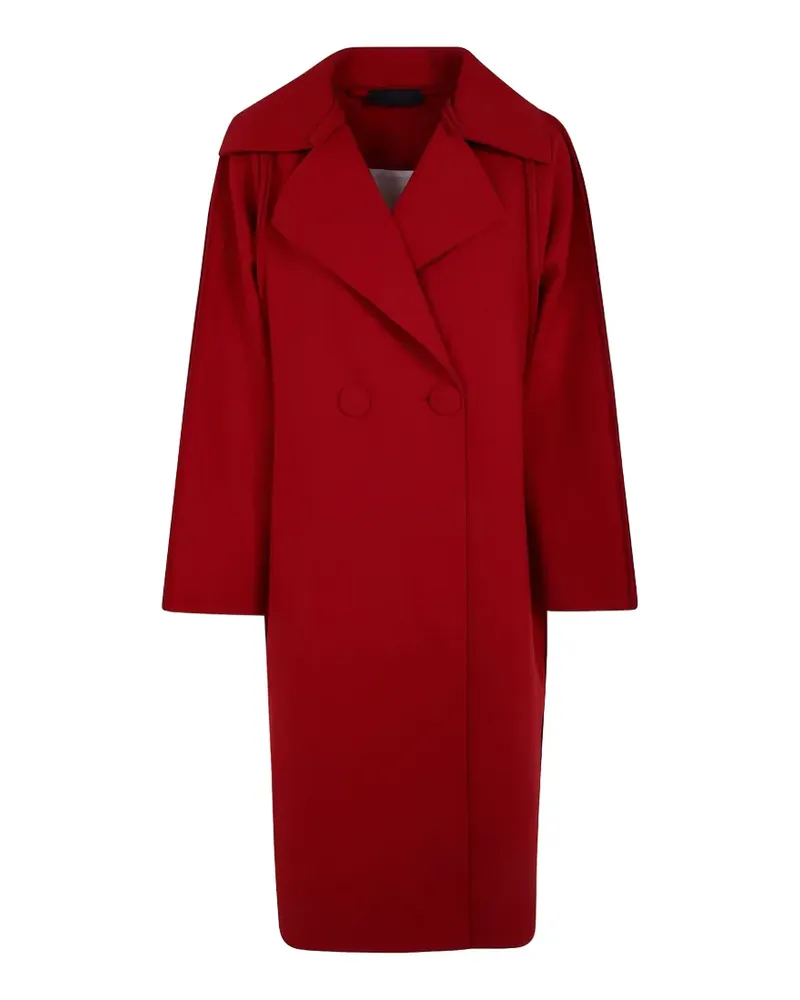 Maria Calderara double-breasted coat - Rot Rot