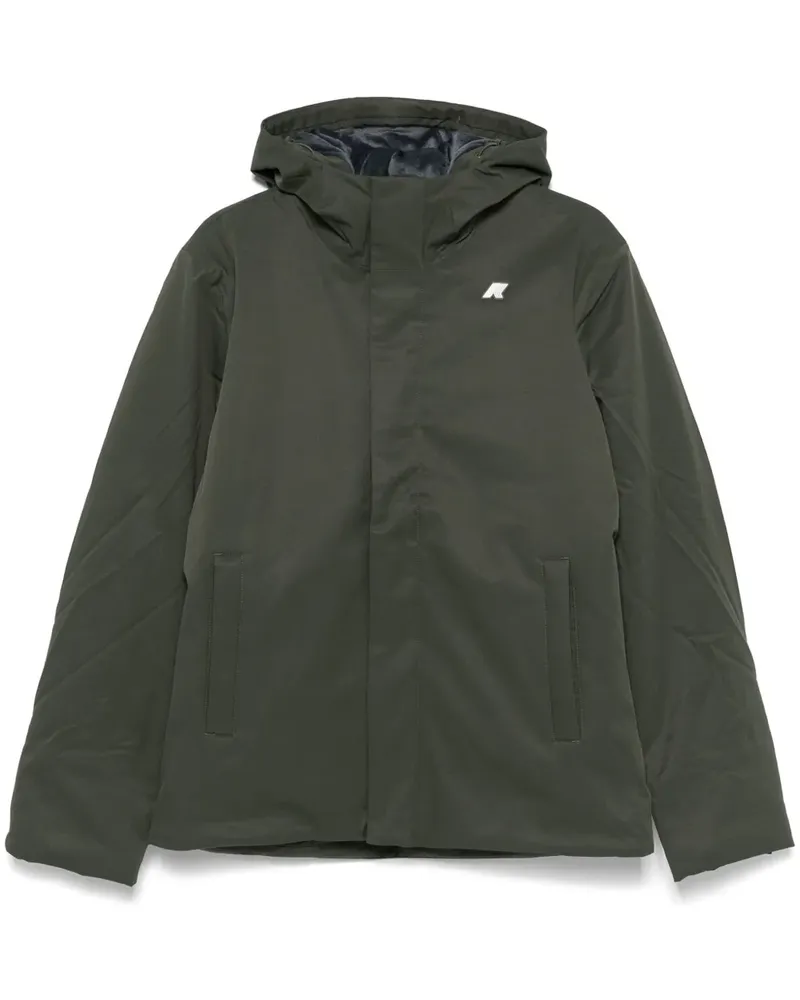 K-Way Jack Twill Marmotta Jacke - Grün Grün