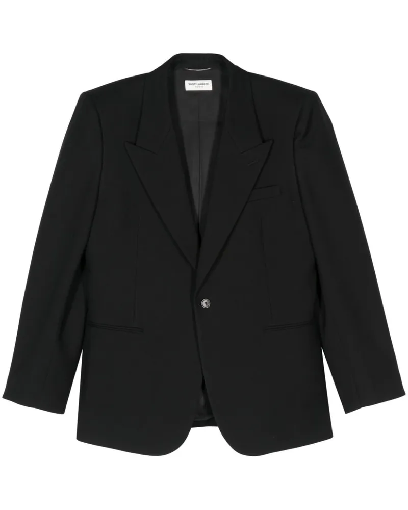 Saint Laurent Klassisches Sakko - Schwarz Schwarz