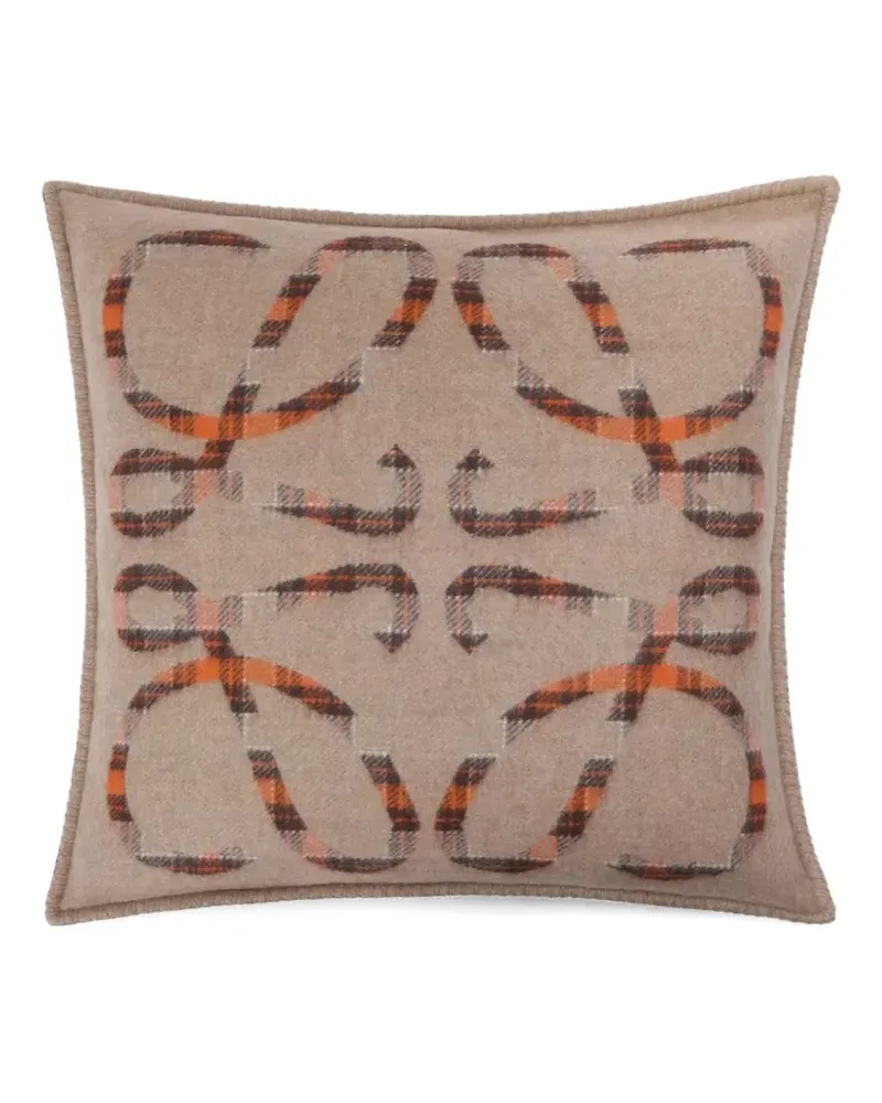 Loewe Anagram cushion - Nude Nude