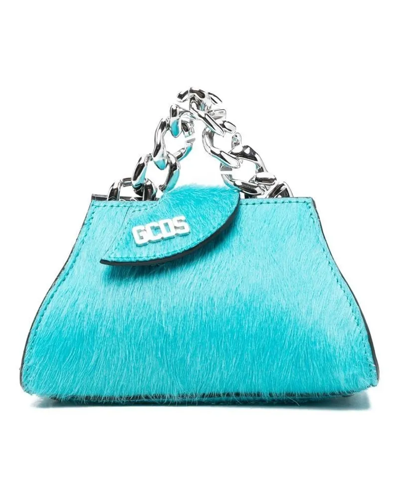 GCDS Tasche mit Mineralien - Blau Blau