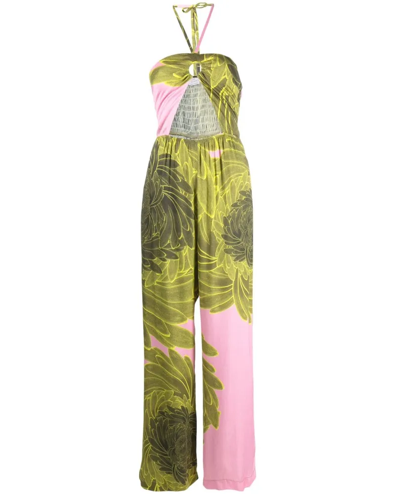 THEMIS Z Jumpsuit mit Blumen-Print Grün