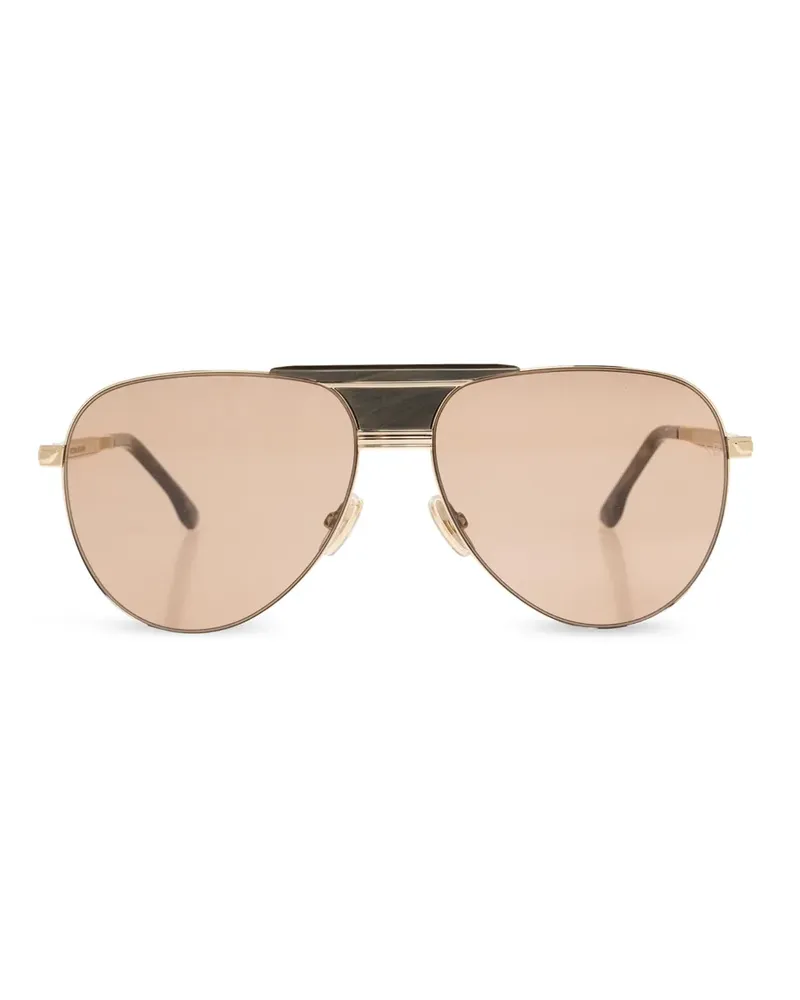 Victoria Beckham Sonnenbrille sunglasses - Gold Gold