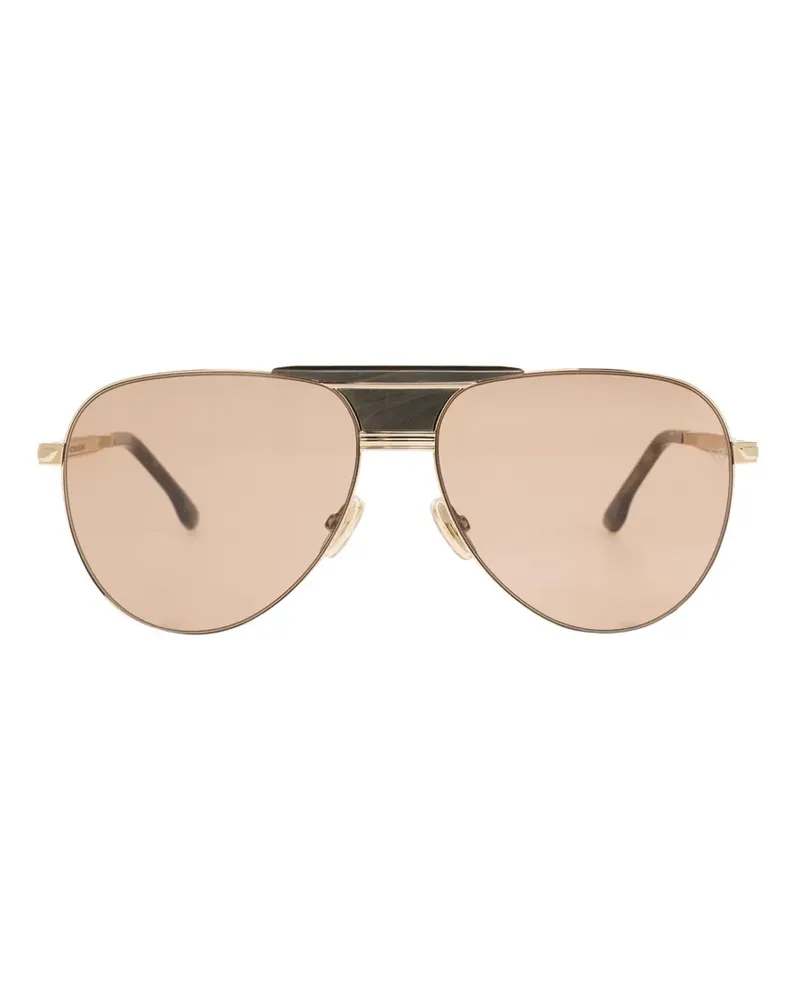Victoria Beckham Sonnenbrille im Cat-Eye-Design - Gold Gold
