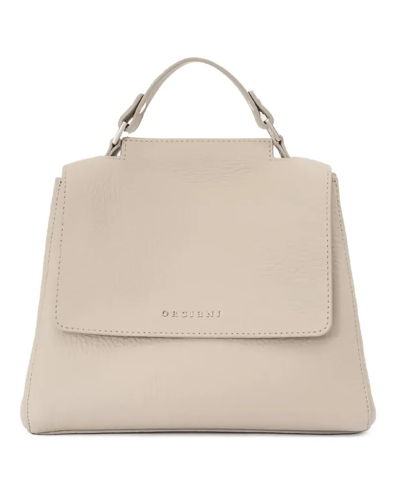 Orciani Kleine Sveva Handtasche - Nude Nude