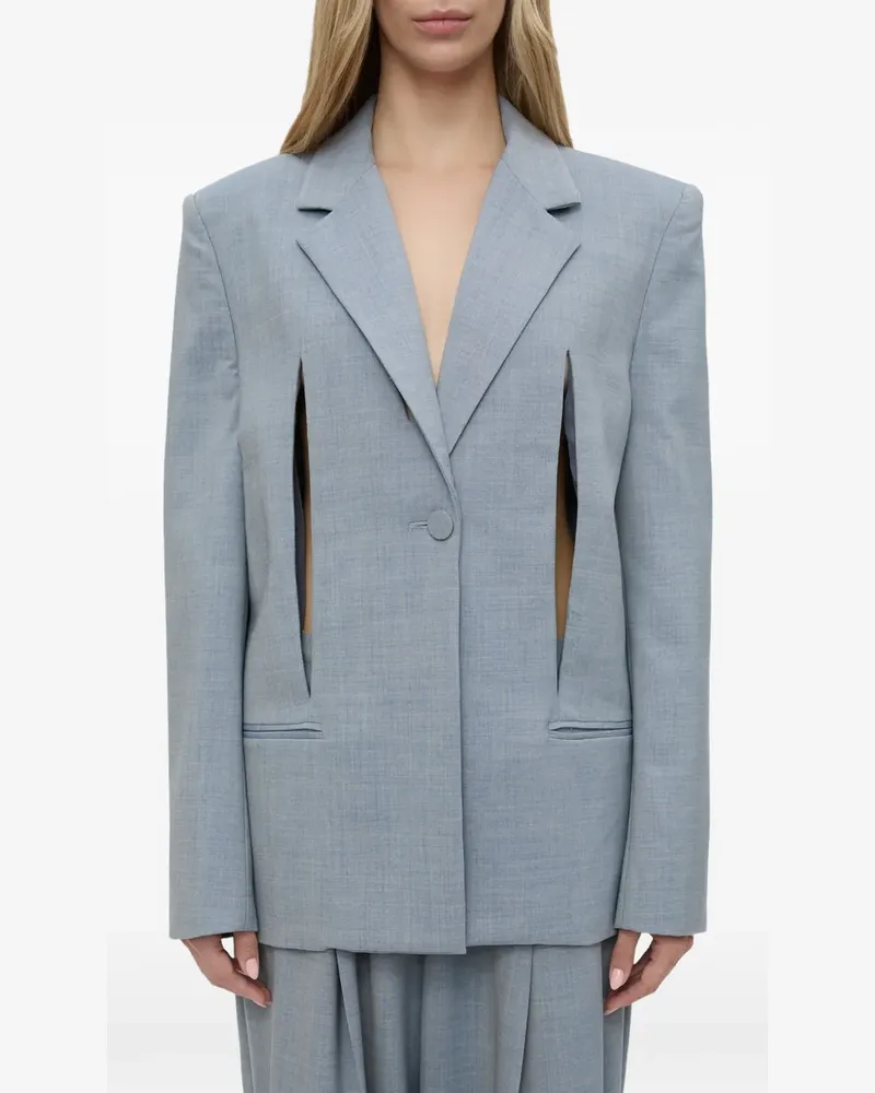 Christopher Esber Slashed Bikini blazer - Blau Blau