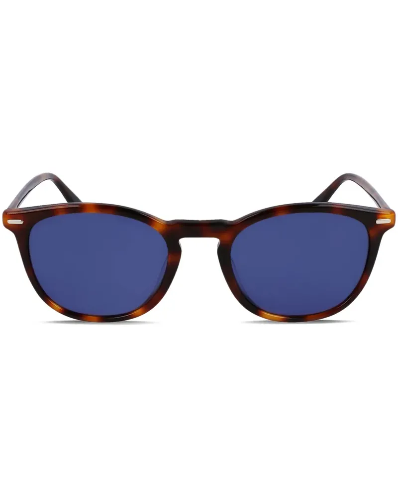 Calvin Klein Sonnenbrille mit ovalem Gestell - Braun Braun