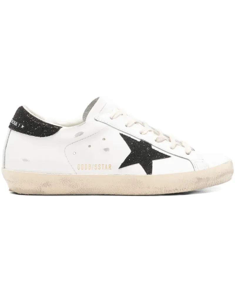 Golden Goose Sneakers mit Stern-Patch - Weiß Weiß