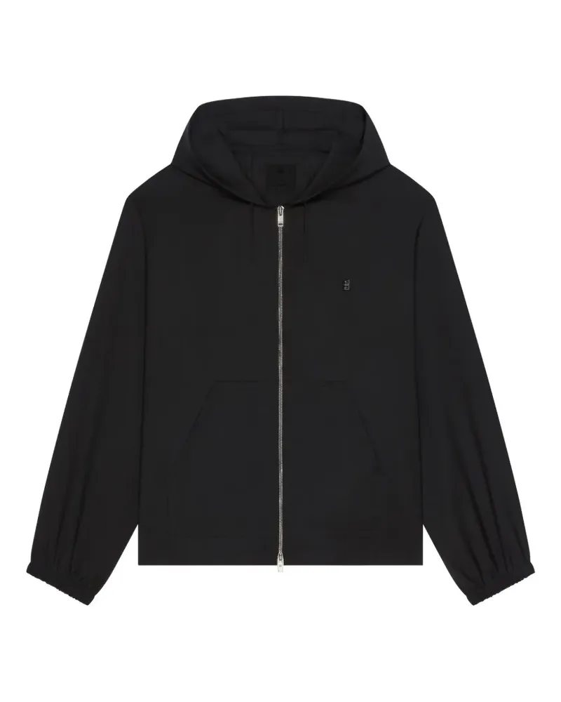 Givenchy Kapuzenjacke aus Wolle mit 4G-Detail - Schwarz Schwarz