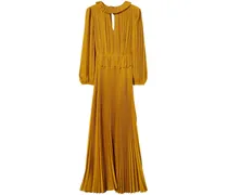 Georgette Kleid - Gelb