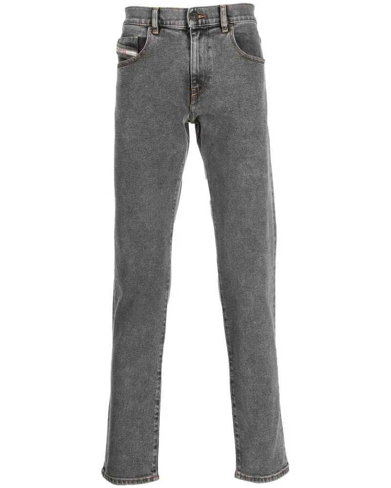 Diesel 2019 D-Strukt Straight-Leg-Jeans - Grau Grau
