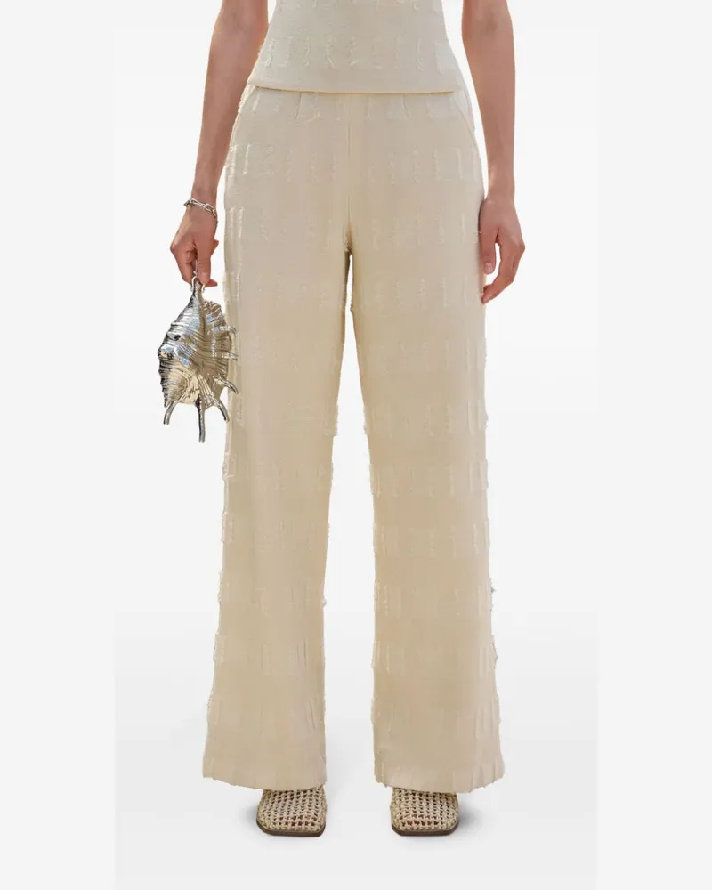 Cult Gaia Kai Hose - Weiß Weiß