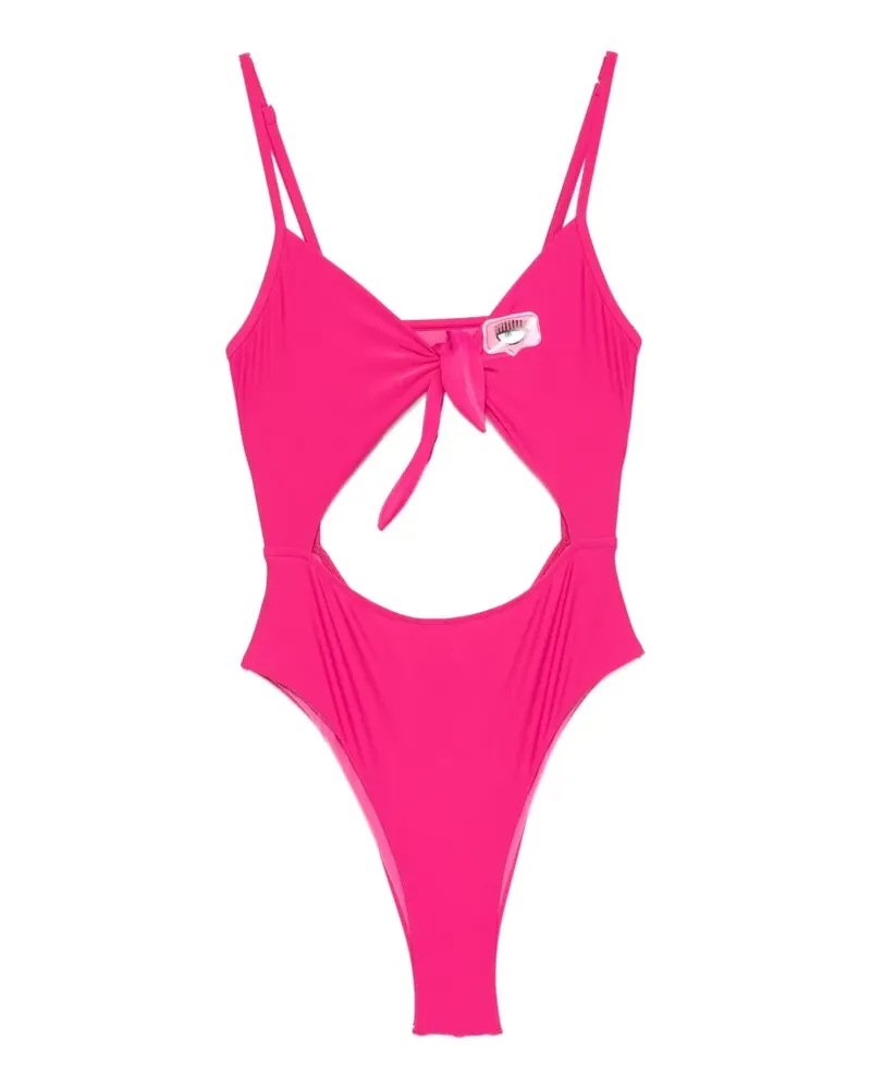 Chiara Ferragni Badeanzug mit Cut-Out - Rosa Rosa