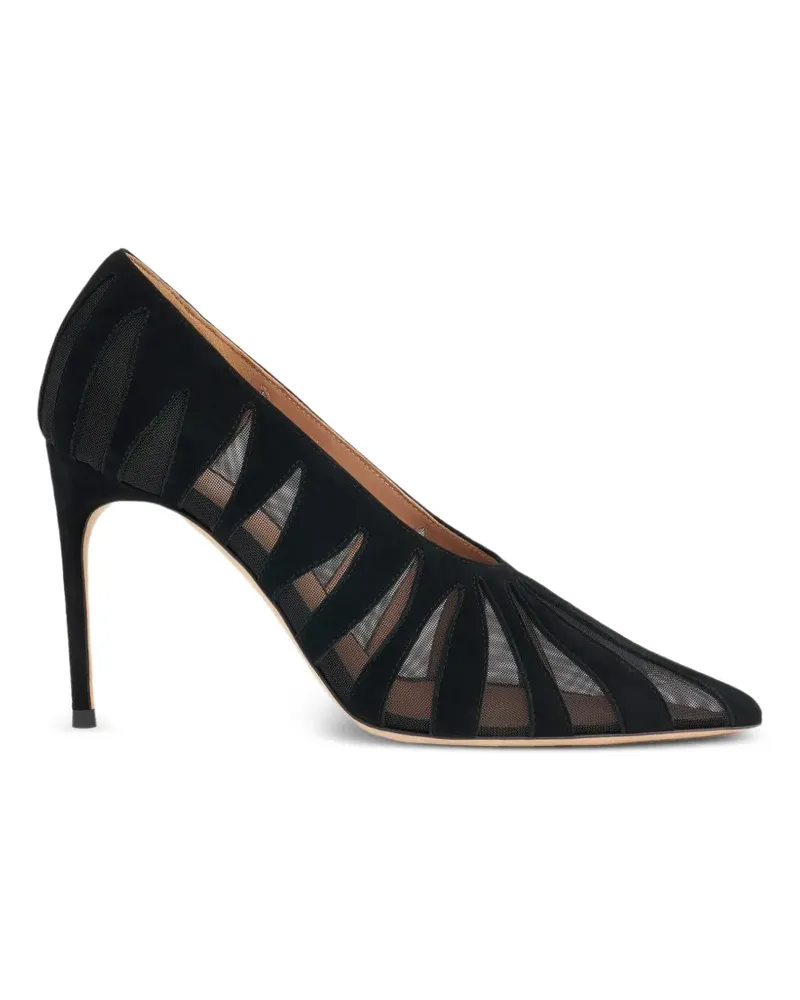 Malone Souliers Tippi Pumps mit Einsätzen - Schwarz Schwarz