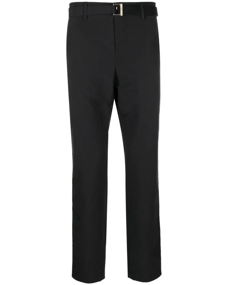 Sacai Hose mit geradem Bein - Schwarz Schwarz