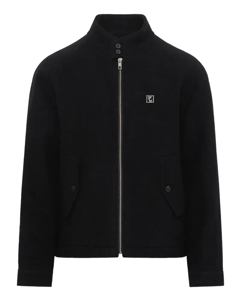 Wooyoungmi zip-up jacket - Schwarz Schwarz