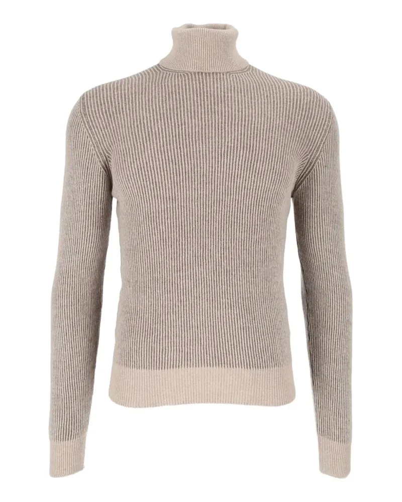 CIRCOLO 1901 Klassischer Rollkragenpullover - Nude Nude