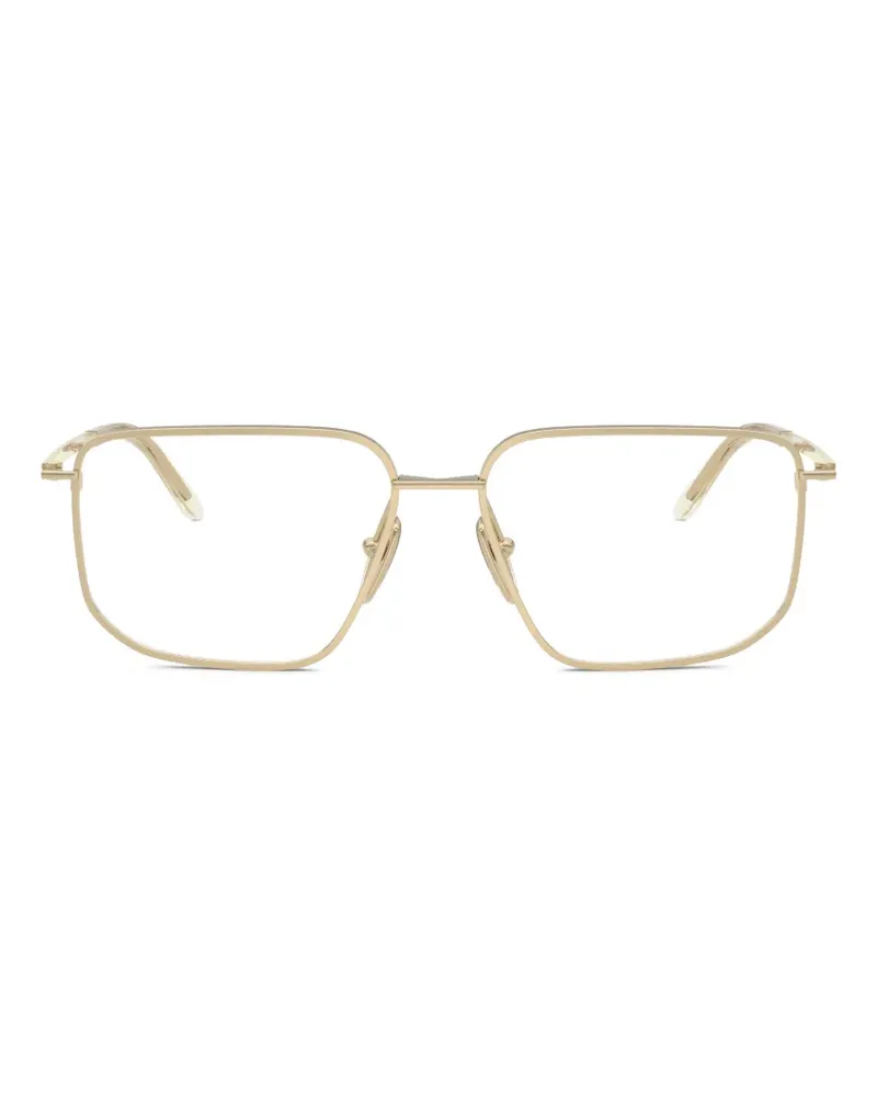 Prada square-frame glasses - Gold Gold