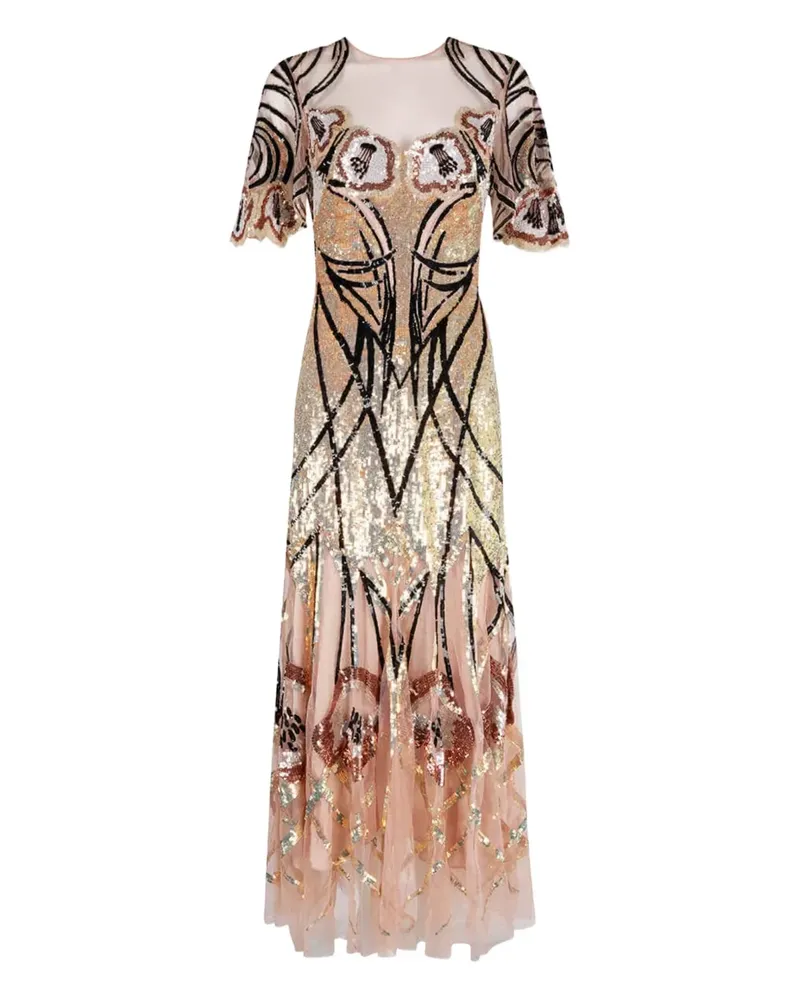 Temperley London Natalia Kleid mit Pailletten - Rosa Rosa