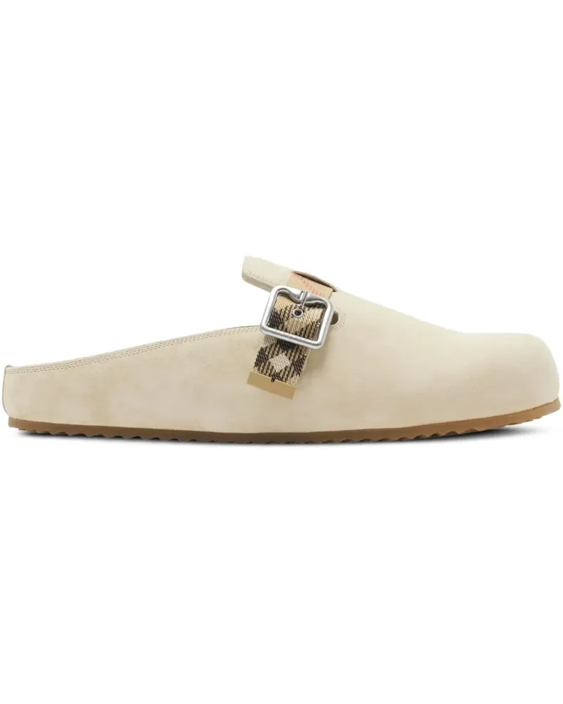 Burberry Urchin Clogs - Weiß Weiß