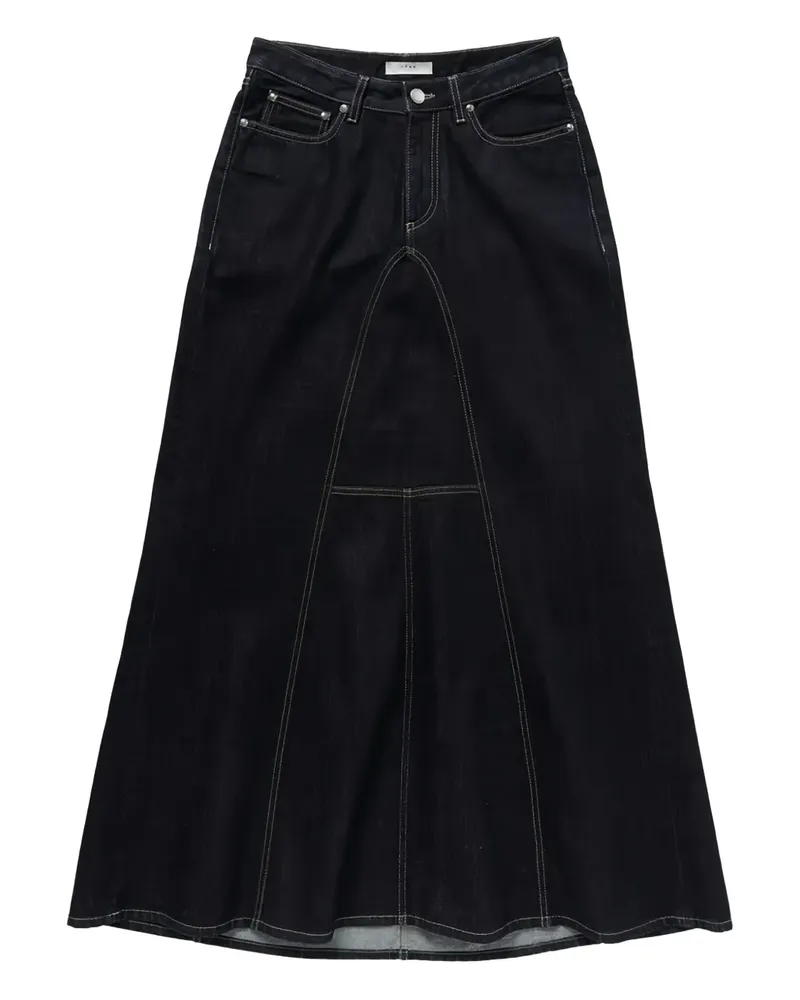 1989 STUDIO Klassischer Jeansrock - Blau Blau