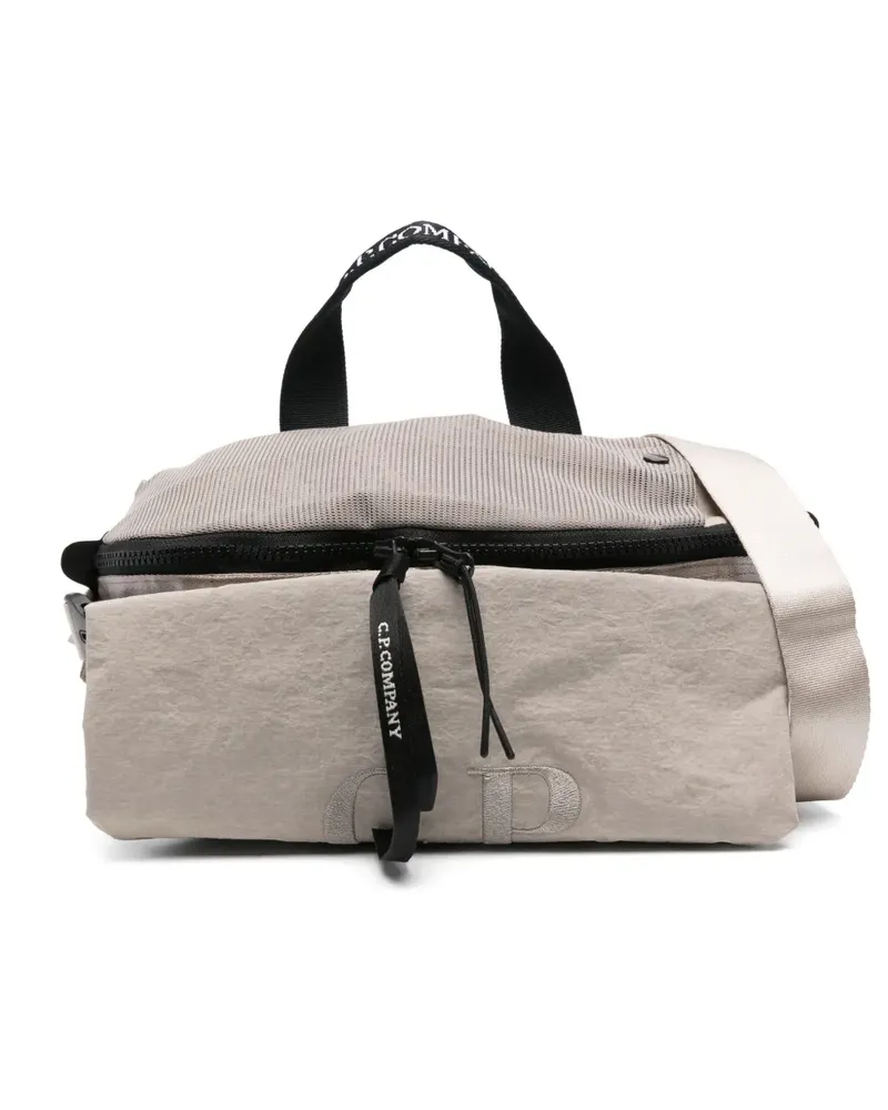 C.P. Company Gürteltasche mit Logo-Stickerei - Nude Nude
