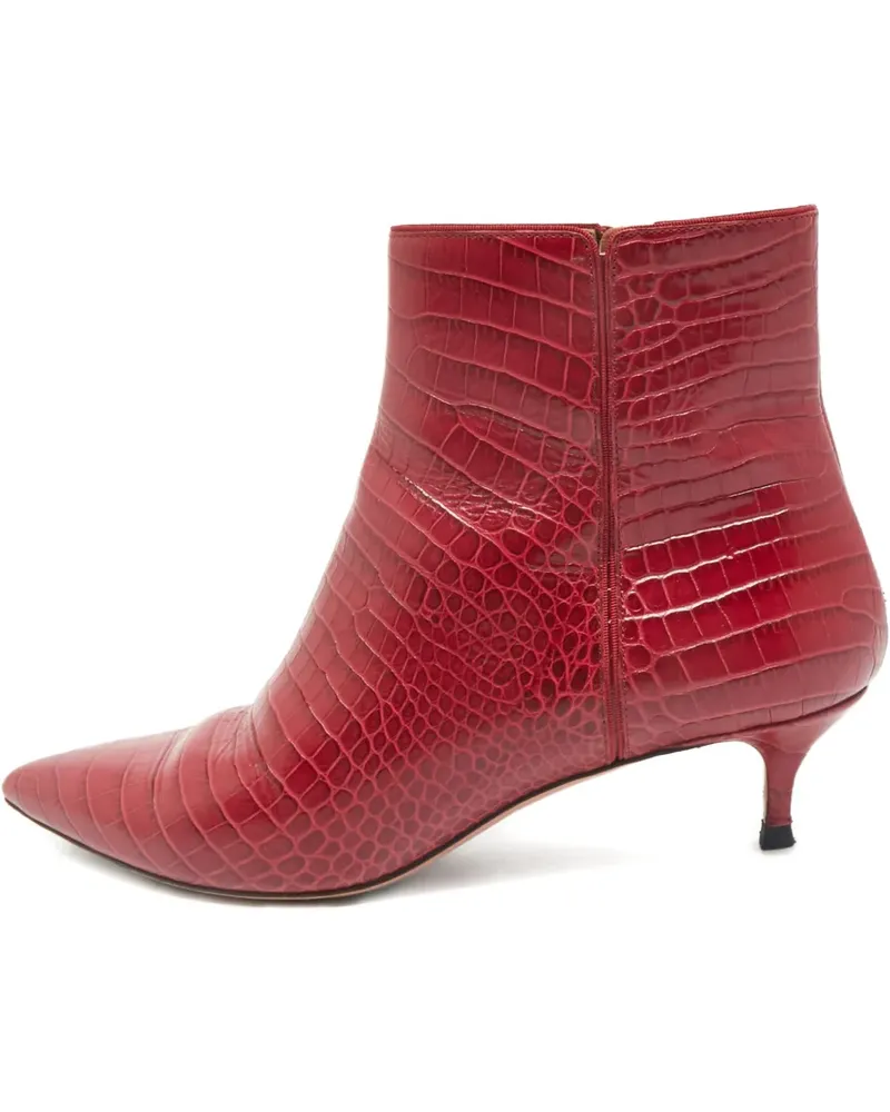 Aquazzura leather boots - Rot Rot