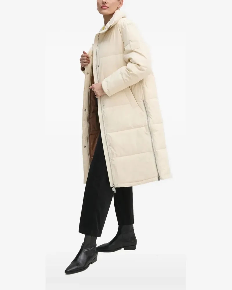 DKNY padded zip jacket - Weiß Weiß