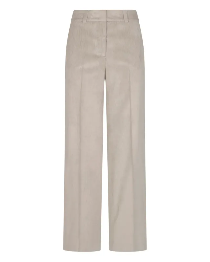 Peserico Hose aus Cord - Grau Grau